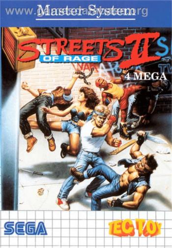 Cover Streets of Rage 2 for Master System II